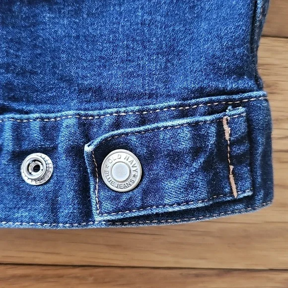 Old Navy Stretch Denim Jean Jacket Women's Size Medium - Picture 14 of 14